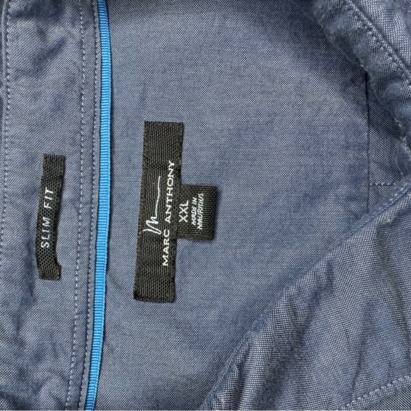 🔹Marc Anthony Men’s Dress shirt- XXL slim fit - Picture 7 of 10